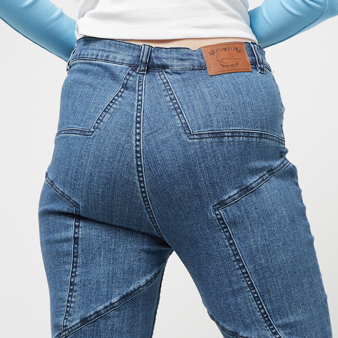 Karl Kani OG Star Flared Leg Denim Vintage bleu 23009 4