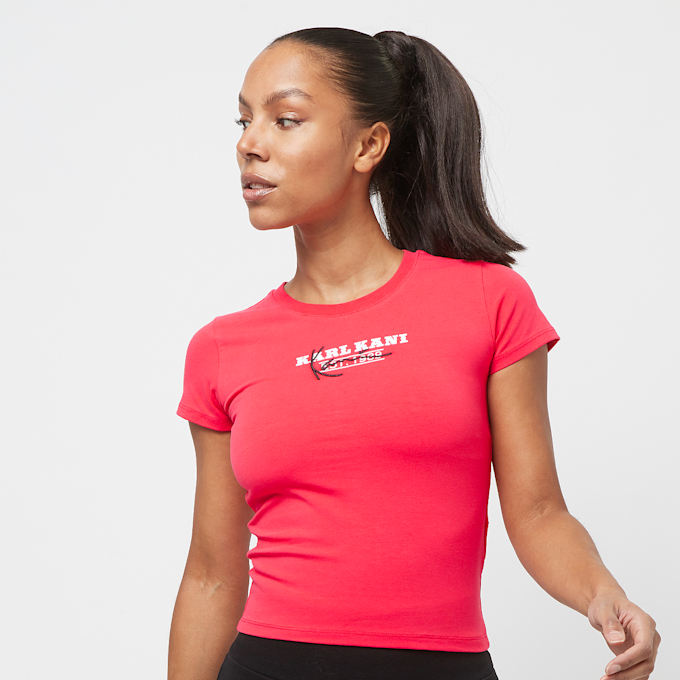 Karl Kani Small Signature Tight Tee rood 23025 1