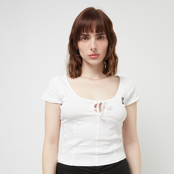 Karl Kani Og Corset Rib Tee weiß 23026 1