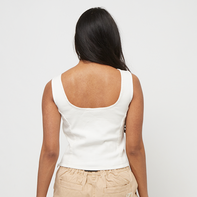 Karl Kani OG Lace Up Corset Top beige 23032 2
