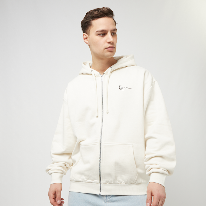 Karl Kani Chest Signature Os Heavy Sweat Full Zip Skull Hoodie weiß 23039 2