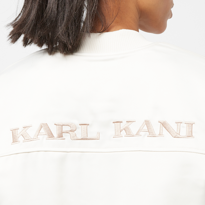 Karl Kani OG Satin Bomber Jacket blanc 23044 4