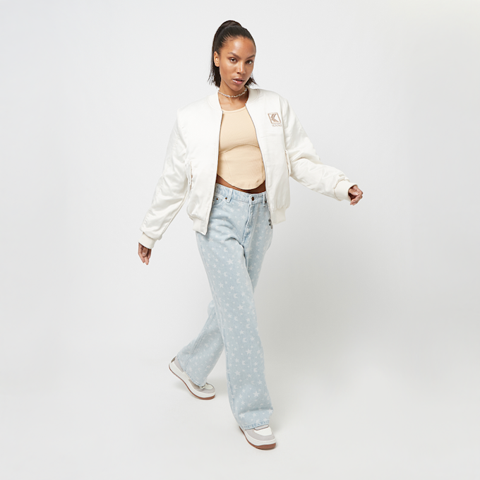 Karl Kani OG Satin Bomber Jacket blanc 23044 6