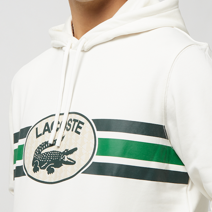 Lacoste Sweatshirt Hoody weiß 23053 3