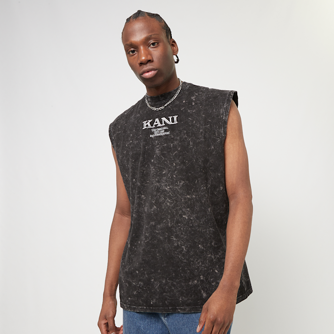 Karl Kani Retro Washed Sleeveless Tee noir 23078 1