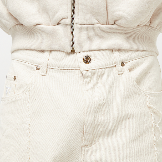 Karl Kani Five Pocket Patchwork Baggy Pants beige 23107 3