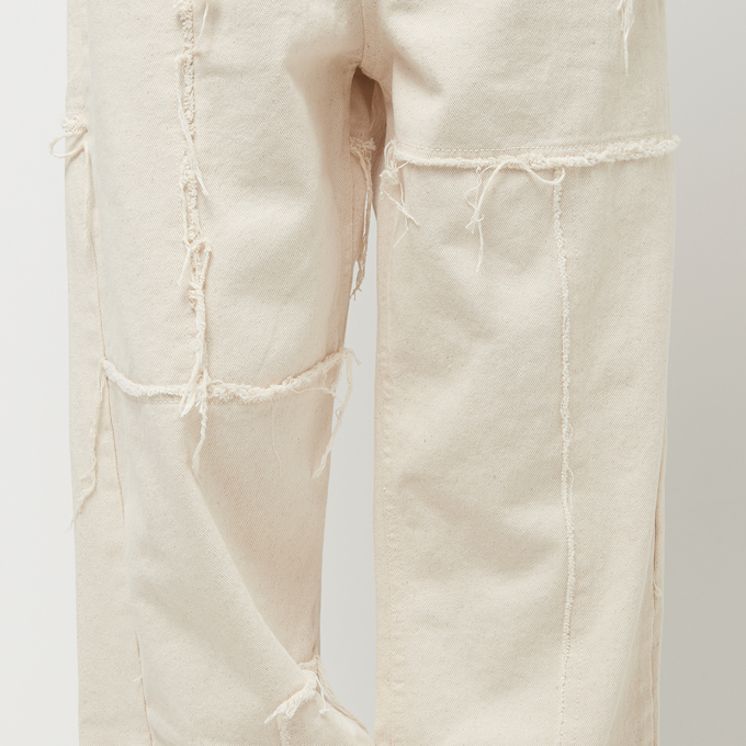 Karl Kani Five Pocket Patchwork Baggy Pants beige 23107 5