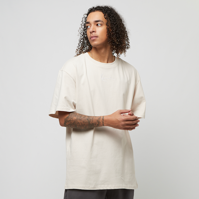 Karl Kani Small Signature Essential Tee beige 23208 1