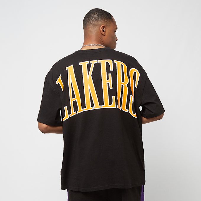New Era NBA Arch WRDMRK Oversized Tee Los Angeles Lakers schwarz 23251 1