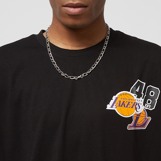New Era NBA Arch WRDMRK Oversized Tee Los Angeles Lakers schwarz 23251 3