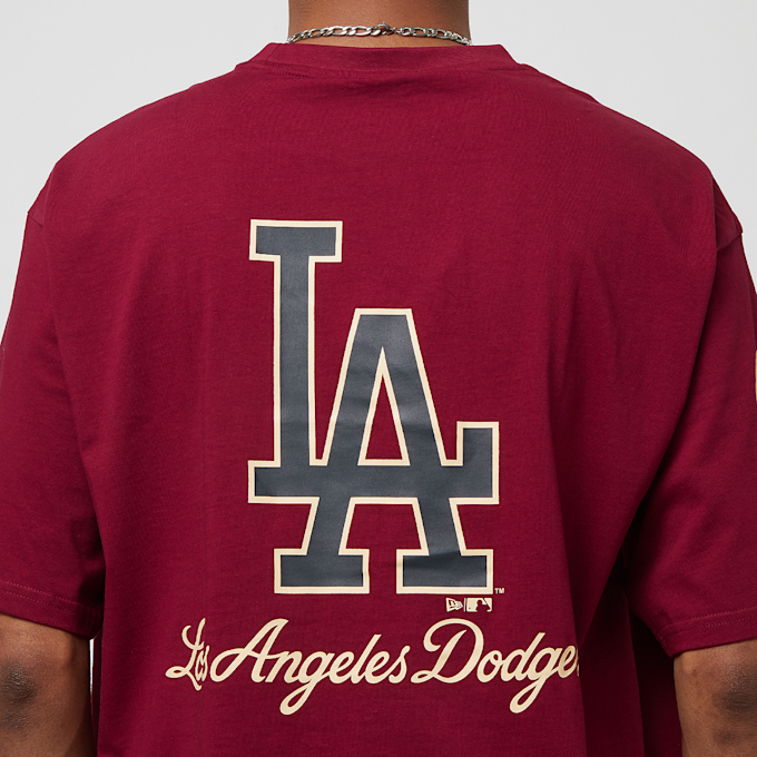 New Era MLB Large Logo Oversize Tee Los Angeles Dodgers rot 23292 7