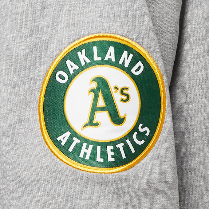 Nike MLB Large Logo Oversized Crew Oakland Athletics gris 23301 4