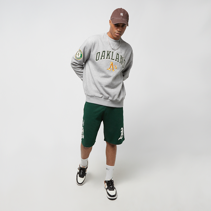 Nike MLB Large Logo Oversized Crew Oakland Athletics gris 23301 6
