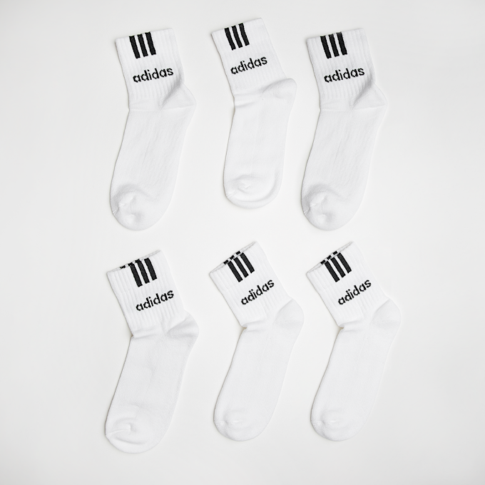adidas Sportswear Calcetines Crew Cushion Linear (3 Pack) blanco 23319 1