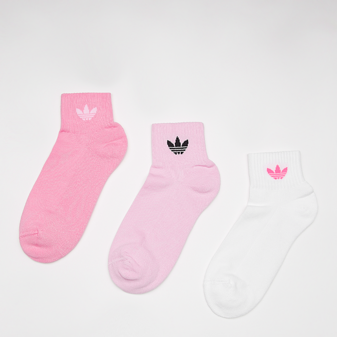 adidas Originals adicolor Mid Ankle Socks (3 Pack) multicolore 23326 1