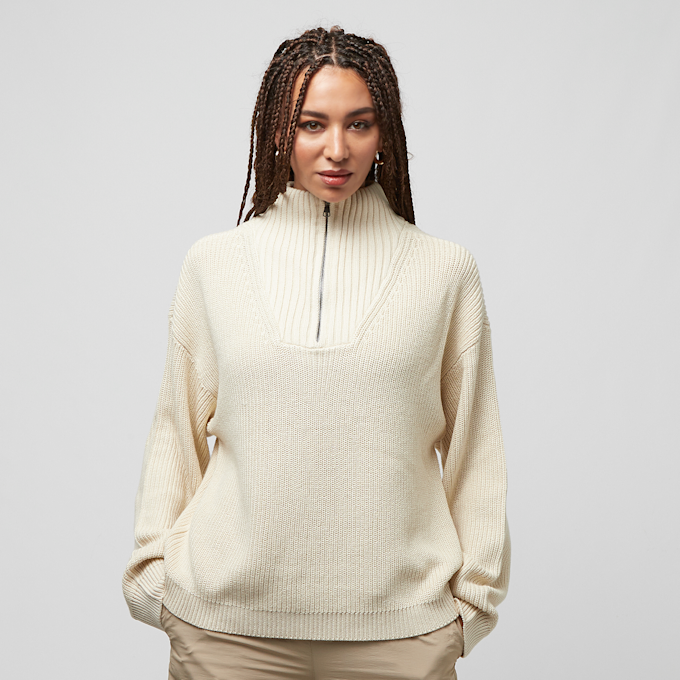 Urban Classics Oversized Knit Troyer beige 23364 1