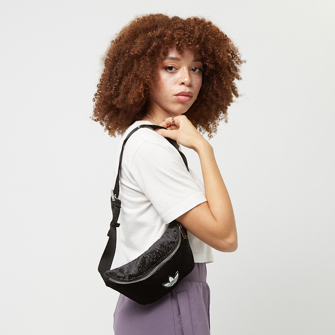 adidas Originals Satin Bauchtasche schwarz 23396 7