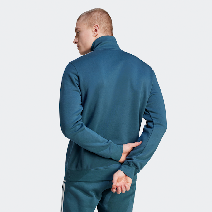 adidas Originals adicolor 3-Streifen Half-Zip Crew Sweatshirt blau 23445 2