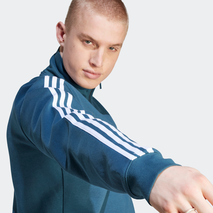 adidas Originals adicolor 3-Streifen Half-Zip Crew Sweatshirt blau 23445 4