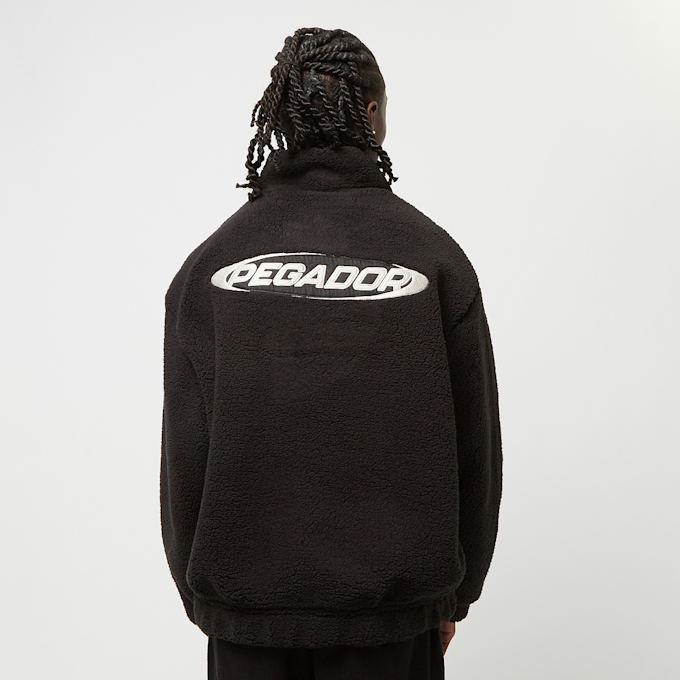 Pegador Defoe Teddy Halfzip Sweater schwarz 23496 1