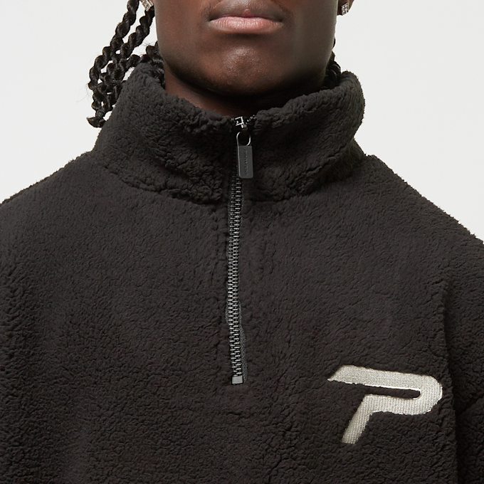 Pegador Defoe Teddy Halfzip Sweater schwarz 23496 3