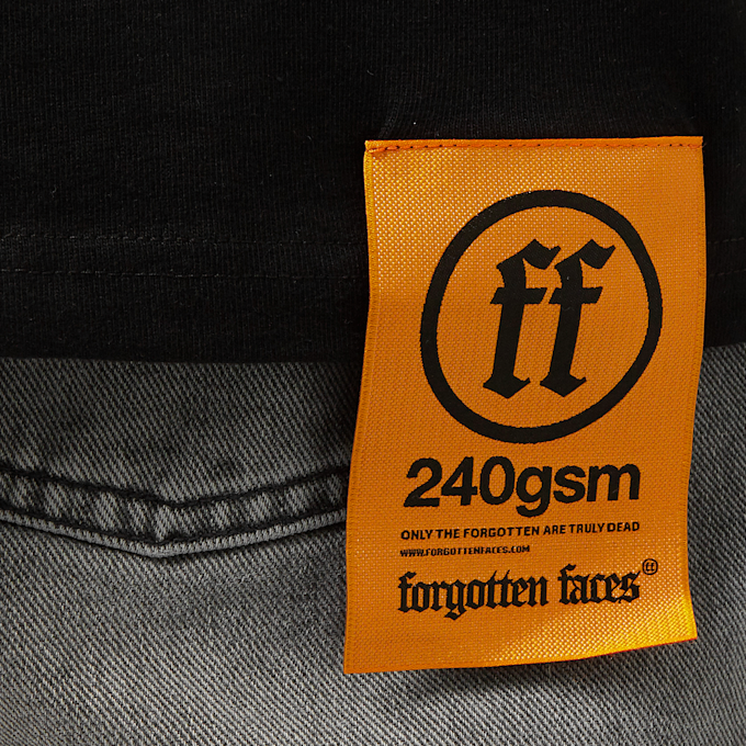 Forgotten Faces Geisha Heavy Oversized Tee noir 23538 5
