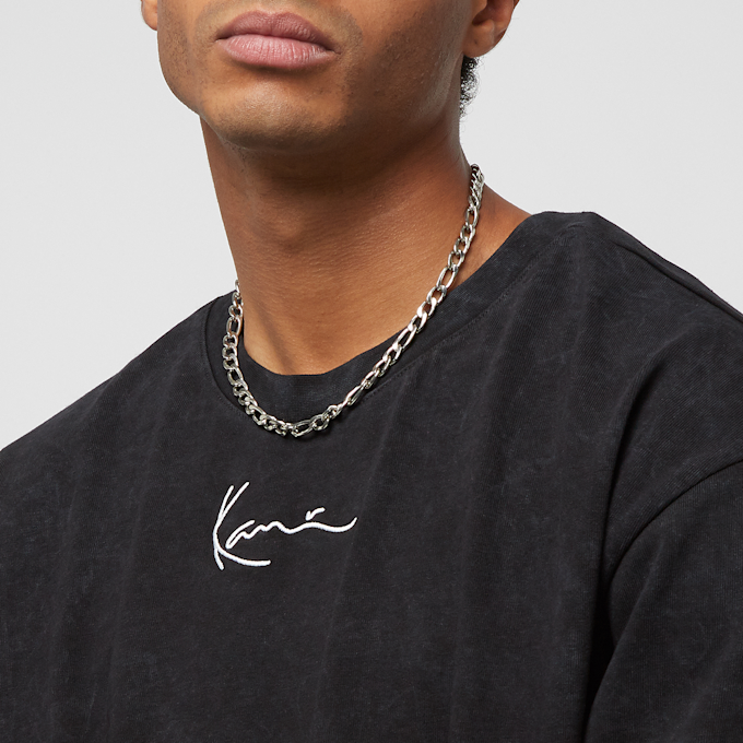 Karl Kani Small Signature Washed Heavy Jersey Wolf Tee negro 23607 3
