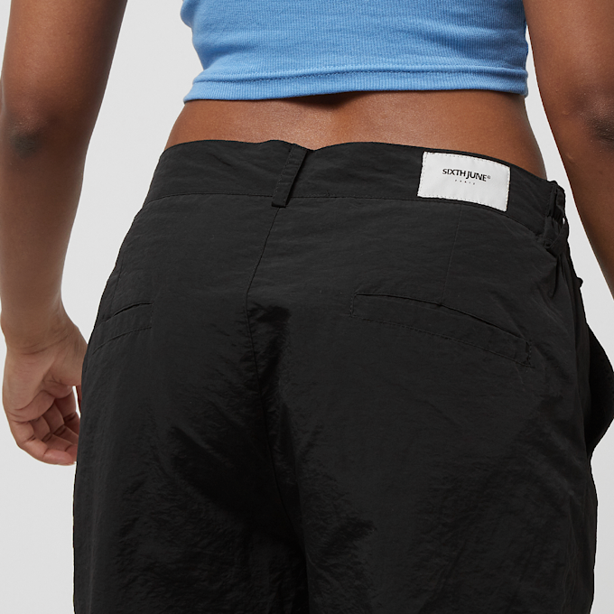 Sixth June Nylon Mini Pocket Cargo Pants schwarz 23646 4