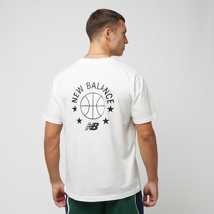 New Balance Hoops Essentials T-Shirt weiß 23649 1