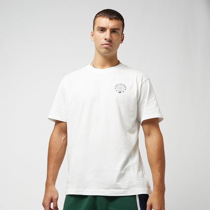New Balance Hoops Essentials T-Shirt weiß 23649 2