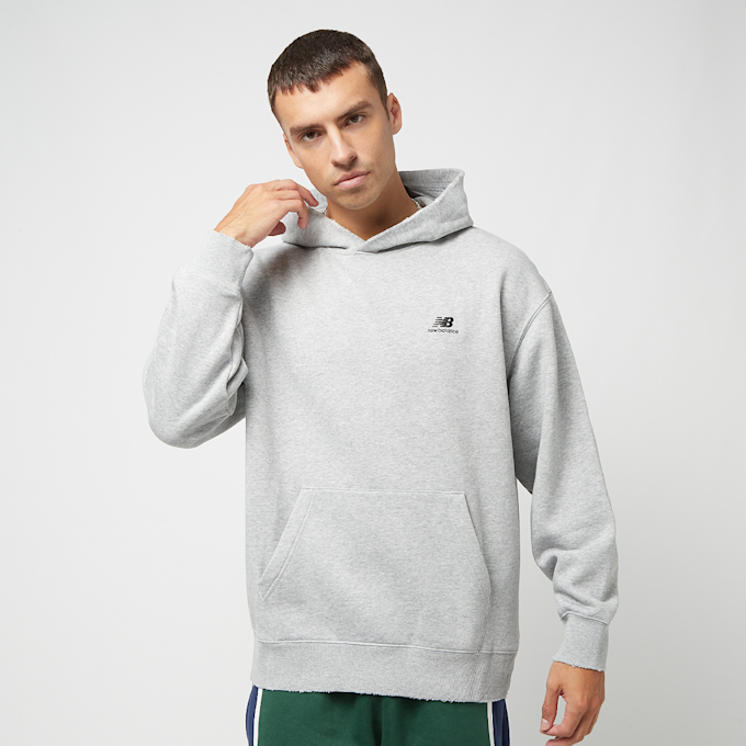 New Balance Hoops Fleece Hoodie grau 23650 2