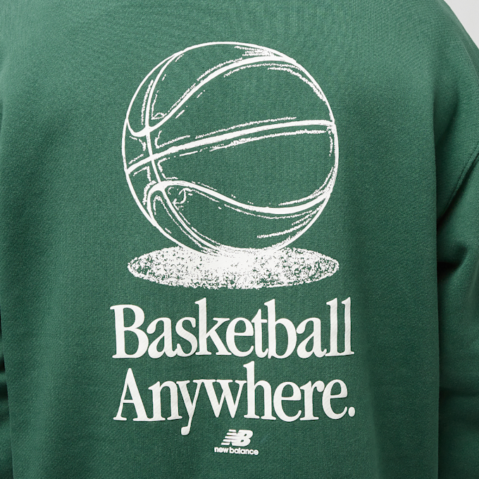 New Balance Hoops Fleece Hoodie grün 23652 4