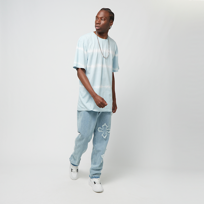 Karl Kani Small Signature Stripe Tie Dye Tee blauw 23664 4