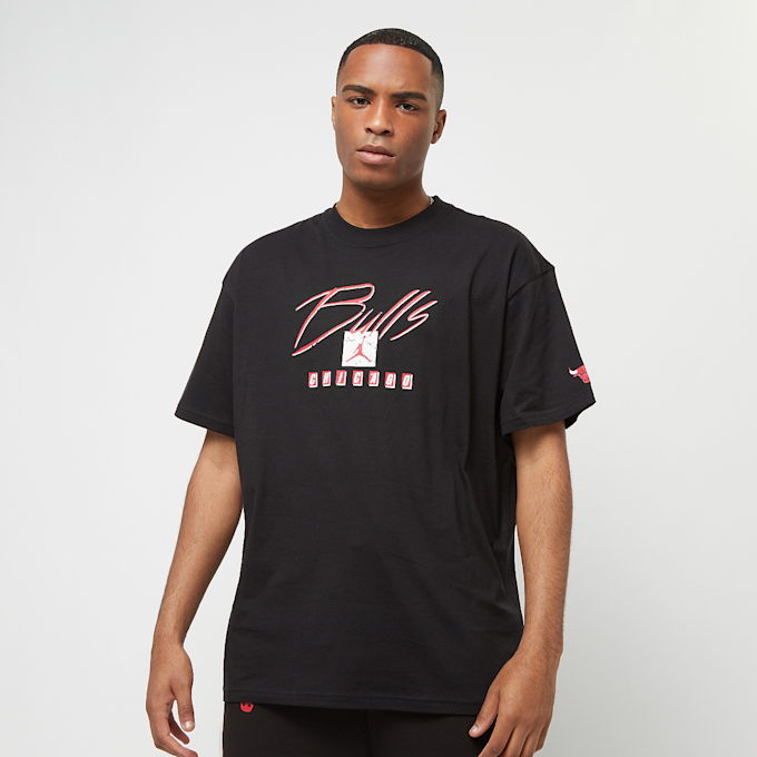 Jordan NBA Chicago Bulls Courtside Statement Max 90 Shortsleeve Tee negro 23678 1