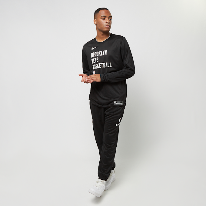 Nike NBA Brooklyn Nets Dri-Fit Essential Print Longsleeve Tee schwarz 23693 5