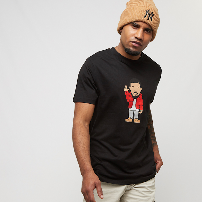 Mister Tee Kanada Sketch Tee schwarz 23722 1
