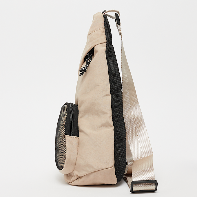 SNIPES Woven Label Basic Logo Multipocket Slingbag beige 23737 2