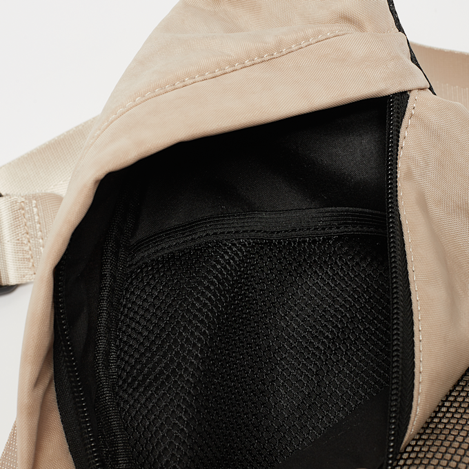SNIPES Woven Label Basic Logo Multipocket Slingbag beige 23737 5