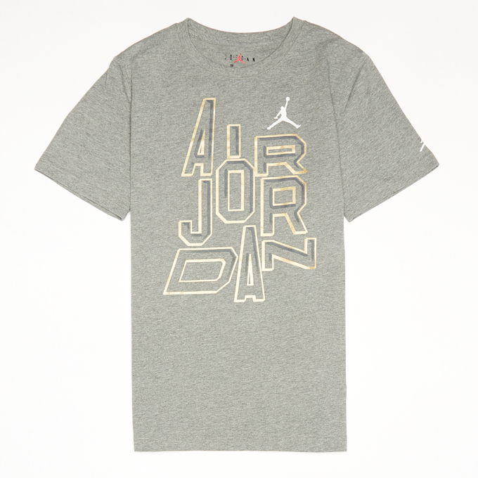 Jordan Junior 23 Gold Line S/S Tee grigio 23773 1