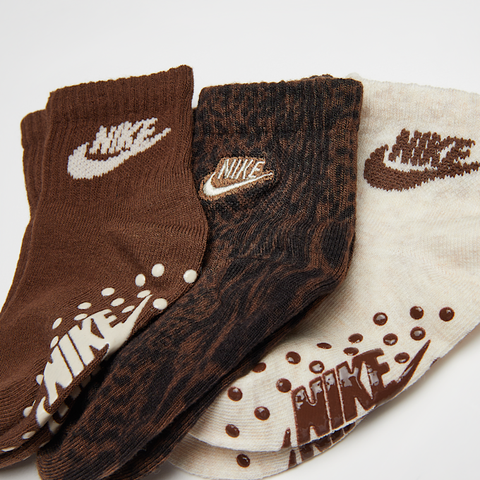 Nike 3 PACK - Infant Girls Grip Sock multicolor 23792 2