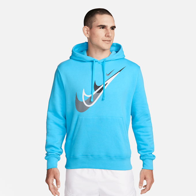 Nike Sportswear Fleece Hoodie blau 23846 1