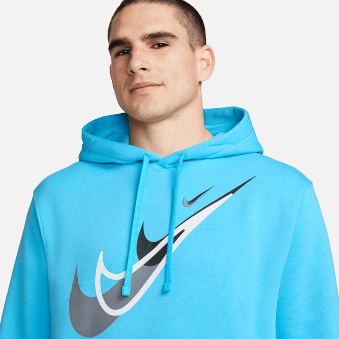 Nike Sportswear Fleece Hoodie blau 23846 3