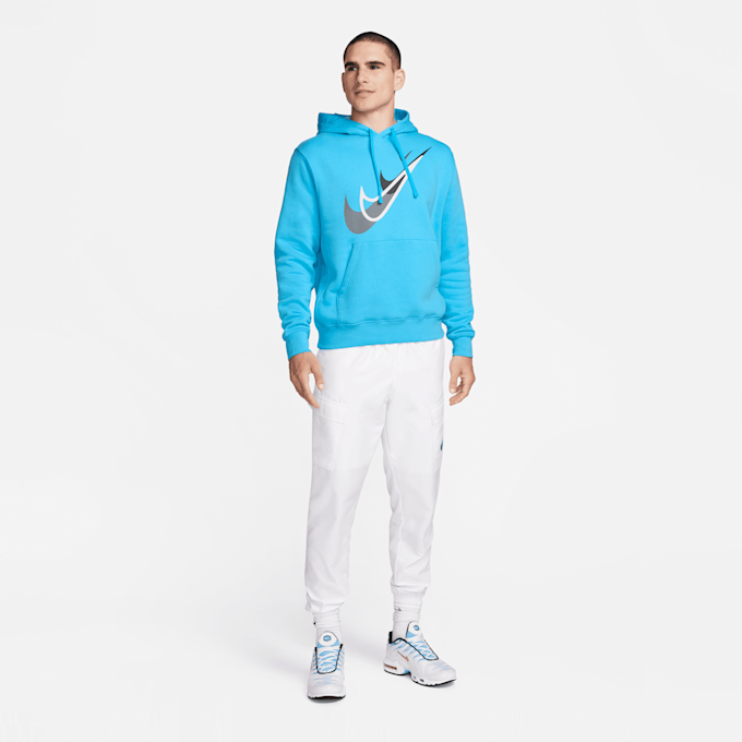 Nike Sportswear Fleece Hoodie blau 23846 7