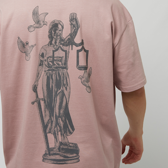 Upscale by Mister Tee Justice Oversize Tee rose 23870 4
