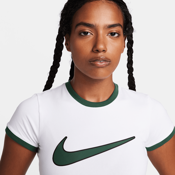 Nike Sportswear Tee Swoosh blanco 23931 3