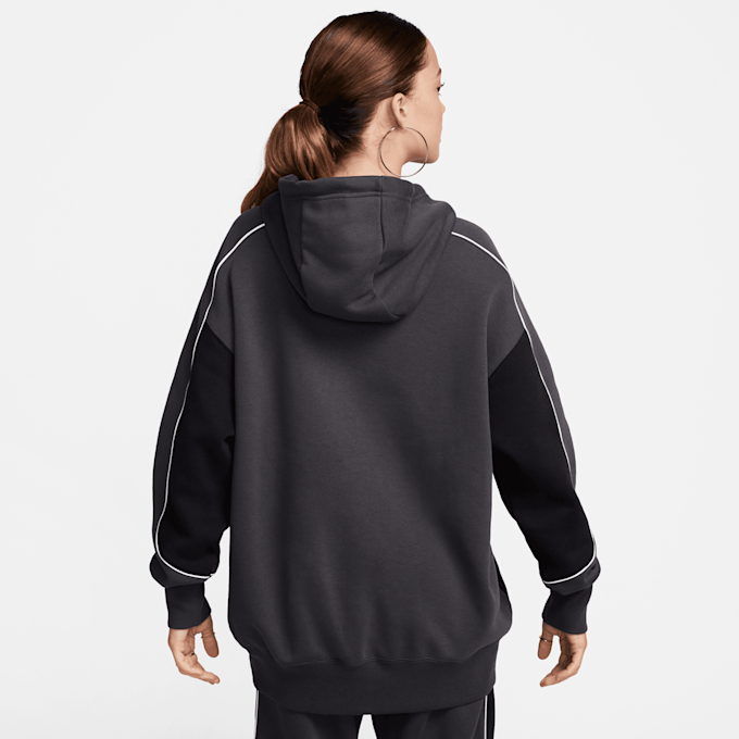 Nike Sportswear Fleece Oversized Pullover Swoosh rot 23933 2