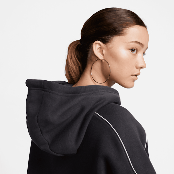 Nike Sportswear Fleece Oversized Pullover Swoosh rot 23933 7