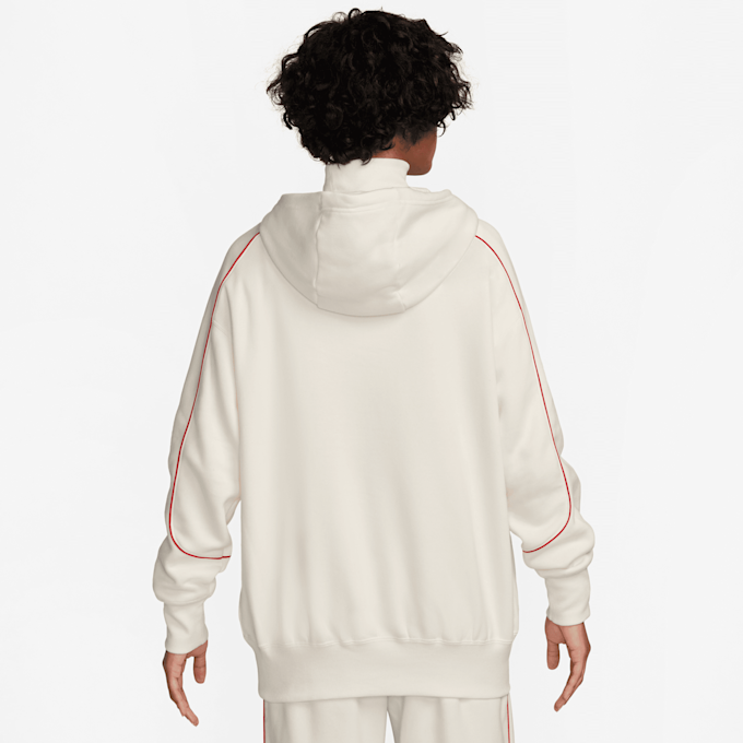 Nike Sportswear Oversized Fleece Pullover Swoosh beige 23934 2