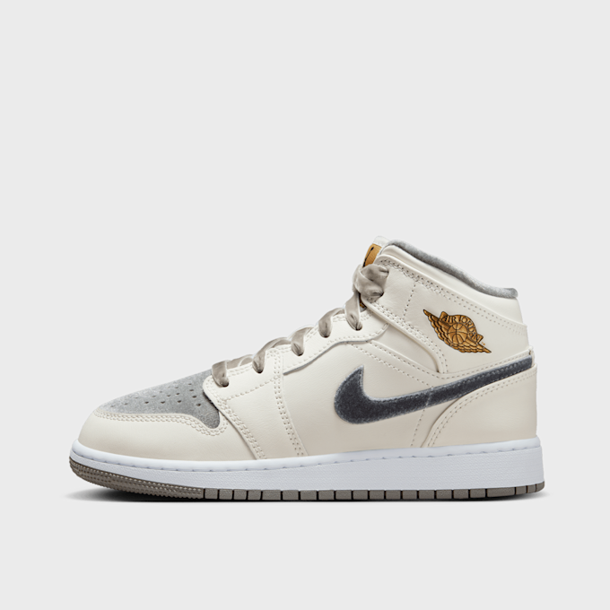 Jordan Air Jordan 1 Mid SE Soft (GS) weiß 23948 1