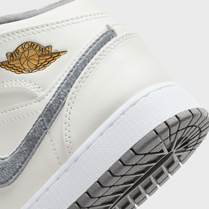 Jordan Air Jordan 1 Mid SE Soft (GS) bianco 23948 8